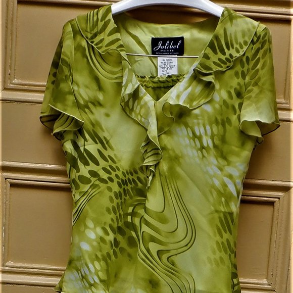 STUNNING *** JOLIBEL *** 2 PC. Skirt and Top  / Dress ~ Made in CANADA! - Picture 1 of 2
